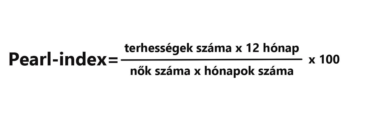 pearl-index képlete