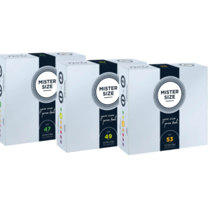 Mister Size méretezett óvszer (36 db)